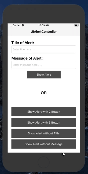 AlertController