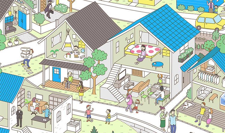 空気の悩みまるっと解決!おウチまるごとプラズマクラスター