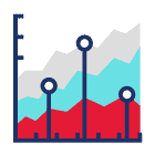 Attain Partners Increasing line and bar graph