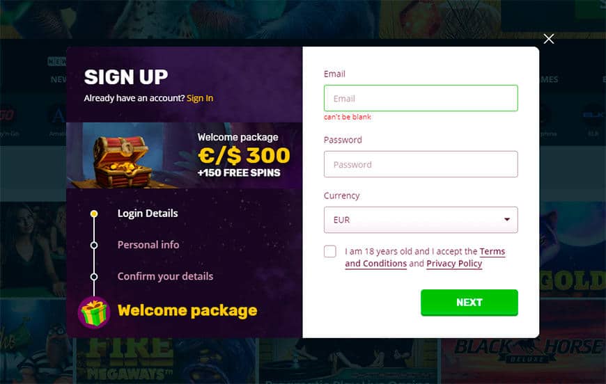 How to Open a Play Amo Casino Account