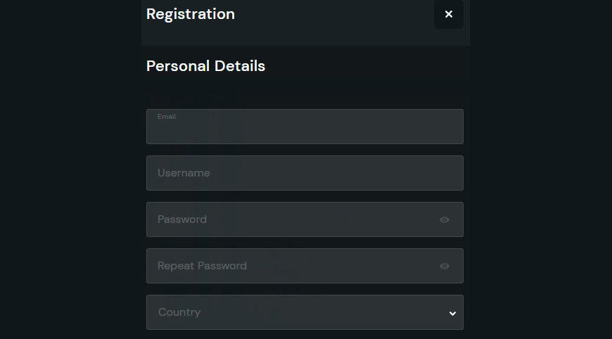 Fortune Jack registration