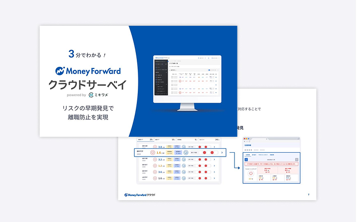 マネーフォワード クラウドサーベイ サービス資料