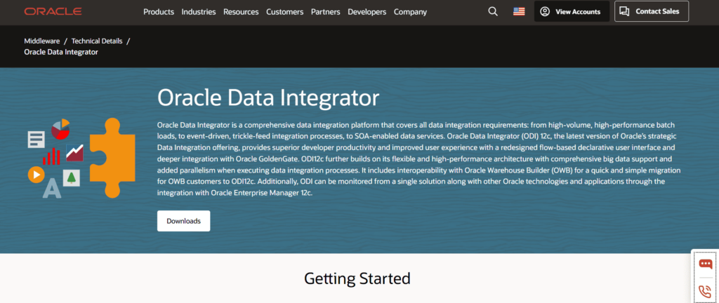 Oracle Data Integrator (ODI) home page Oracle Data Integrator (ODI)
