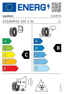 215/65 R16 102V XL