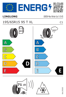 195/65 R15 95T XL, Nordic compound