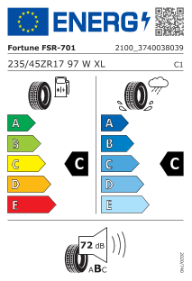235/45 R17 TL 97W FSR 701 XL