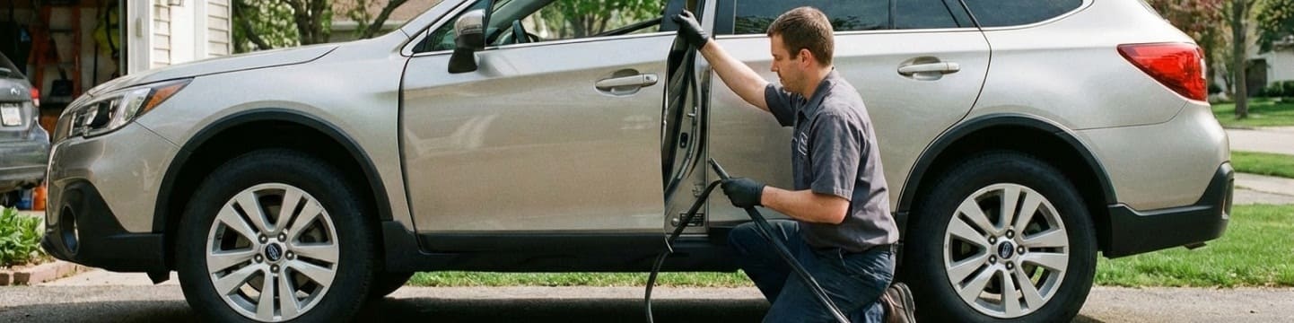 Quel est le coût du remplacement des joints en caoutchouc sur une voiture ?