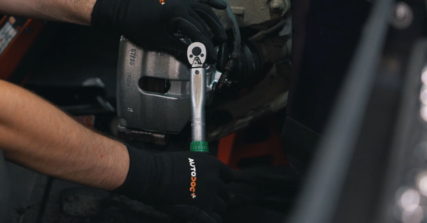 Wie hinten (links und rechts) Bremszange ausbauen - Einfach zu verstehende Anleitungen online