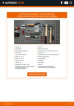 Radlagersatz vorne (rechts und links) FORD Transit Mk6 Kasten (V347, V348, FA) 2017 | PDF Handbuch zum Wechsel