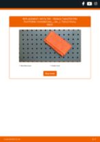 Engine filter RENAULT MASTER PRO Platform/Chassis (HH__, UH__) 2017 | PDF changing guide