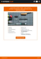 Stabistange vorne und hinten OPEL Vivaro B Pritsche / Fahrgestell (X82) 2017 | PDF Handbuch zum Wechsel