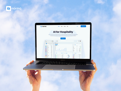 Website | Norma - x15 profit for your Hospitality biz 🍽 ai branding design product design saas ui ux web design website