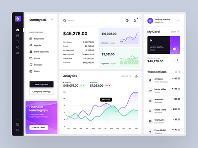 Financial Web App Design Concept design ui web web app web application webapp
