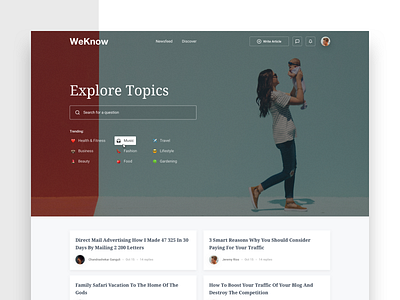 Landing page design concept | Young moms forum design homepage information kids landing page landingpage minimal mom pregnancy share simple ui ui ux ui design uidesign uiux uxdesign web website