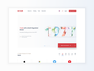 Corporate Website / Multi-Regulated Broker brokers corporate corporate website design homepage landing page market marketing process simple trade trademark trading ui uidesign uiux ux uxdesign website working