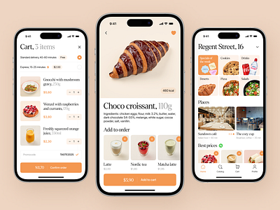 Food Delivery Mobile App UI/UX Design app app interface best app design food delivery mobile app mobile mobile app design mobile app ui mobile ui mobile ui design mobile ux modern app ui ui design ui ux design