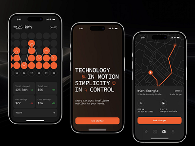 Smart Car Mobile App: animation animation app design app interface app interfaces application design cool animation core app dashboard interactive design interface animation mobile app design mobile app ui mobile dashboard mobile ui mobile ux ui design ui ux ui ux design