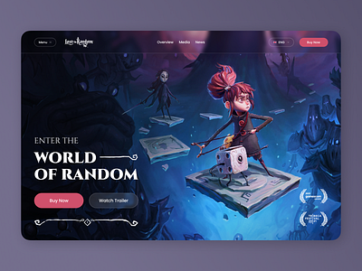 Game Landing Page design home home page homepage landing landing page landingpage site web design web page web site webpage website website ui