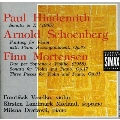 Paul Hindemith: Sonata in E; Arnold Schoenberg: Fantasy for Violin; Finn Mortensen: Duo per Soprano e Violino
