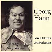 Seine letzten Aufnahmen - Georg Hann