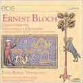 Bloch: Schelomo, etc / Berger, Haendler, Budapest Dall'Arco