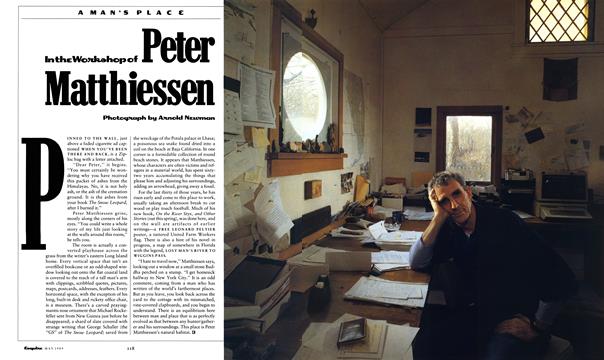 In the Workshop of Peter Matthiessen - May | Esquire