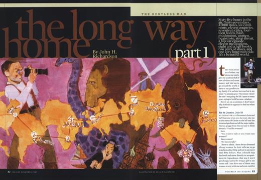 the long way home (part 1) - November | Esquire
