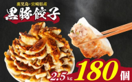 訳あり 黒豚餃子 180個 12個×15パック 冷凍 小分け 日指定可 たれ付き 大容量 ぎょうざ ギョウザ ギョーザ