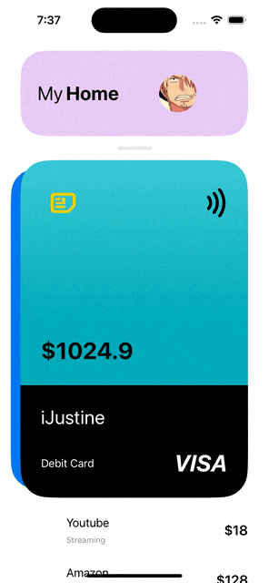 BankCardView                 