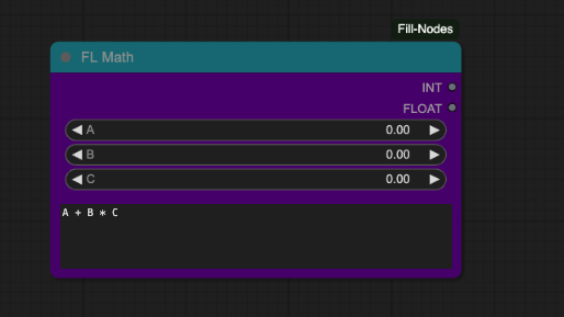 Math Nodes Example