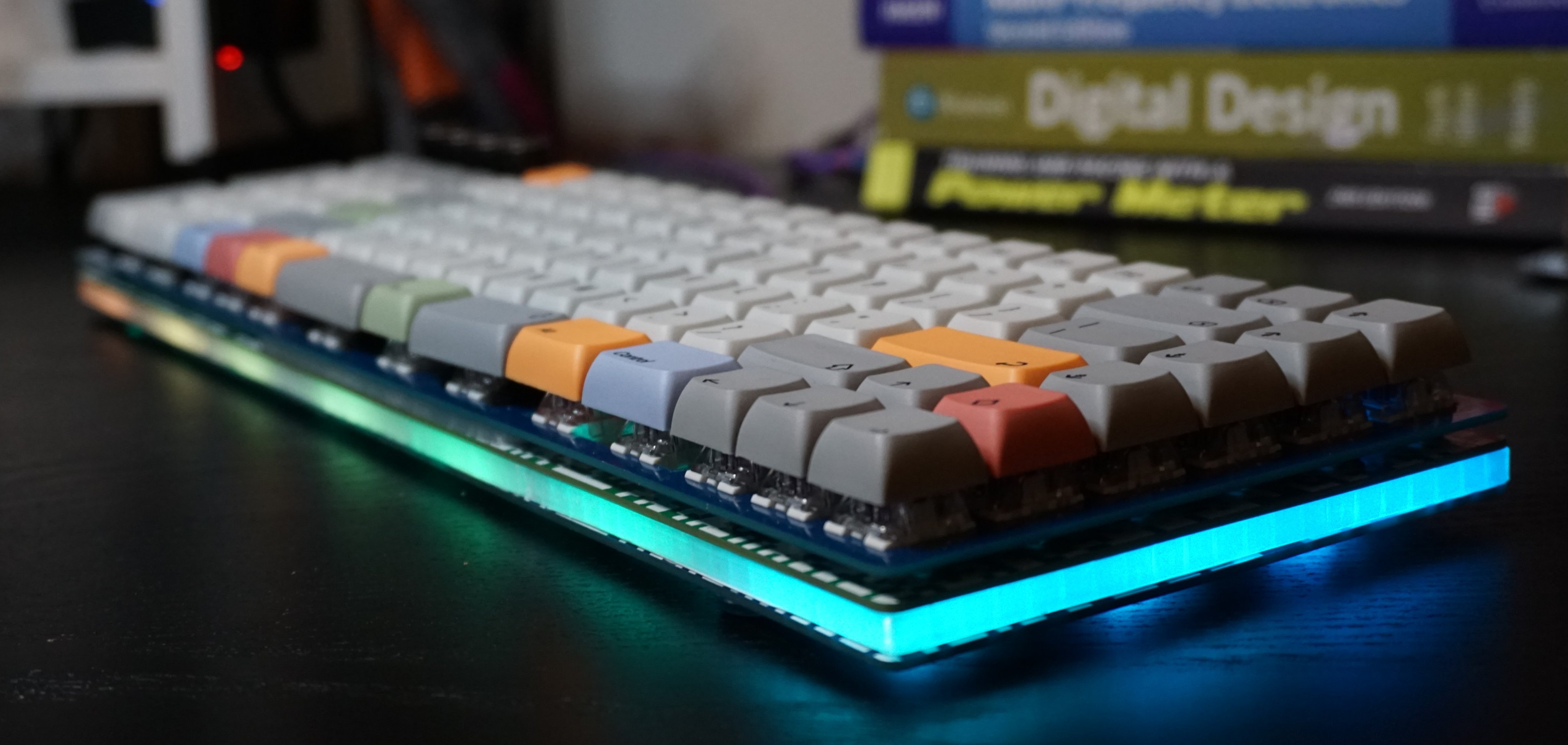 R0.1 and R0.2 Assembled Keyboard
