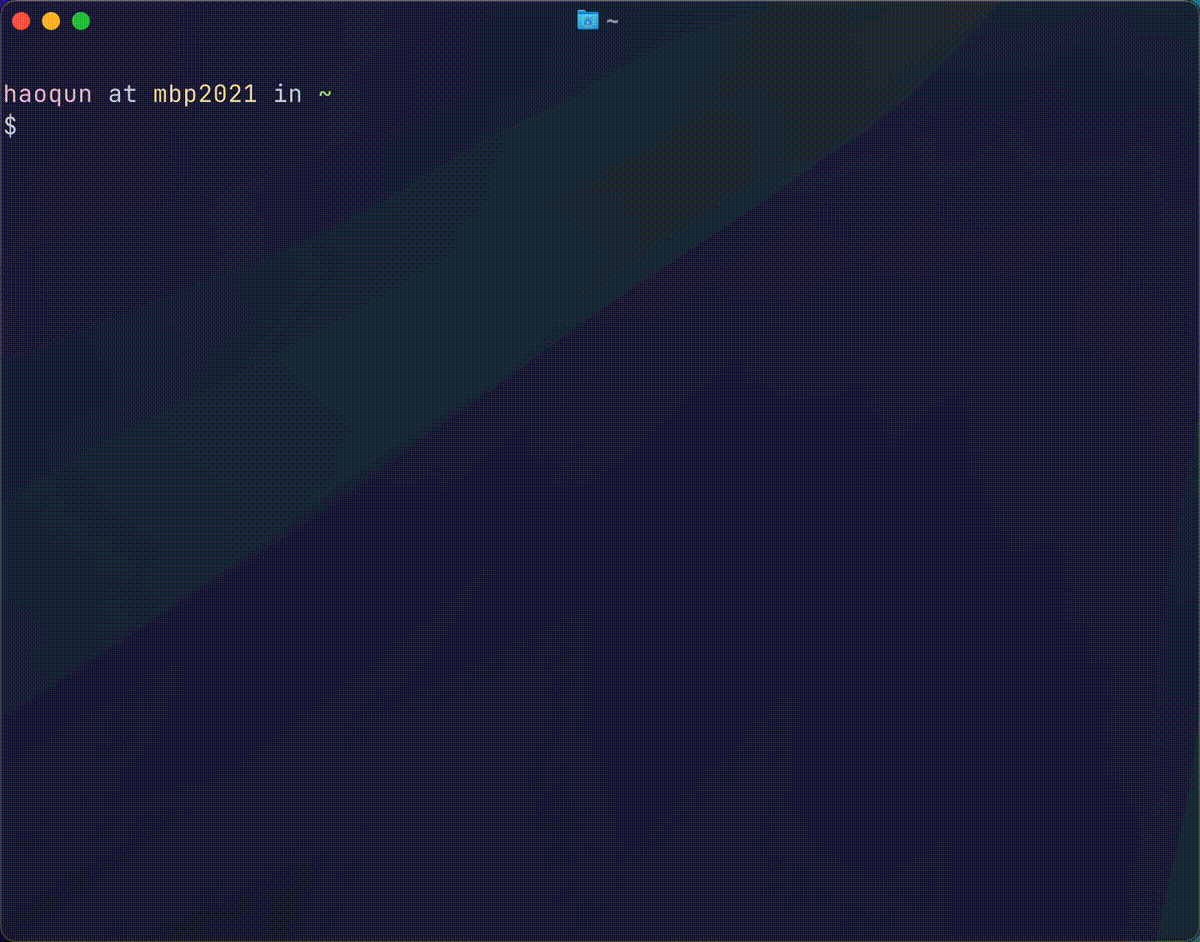 Screencast from terminal