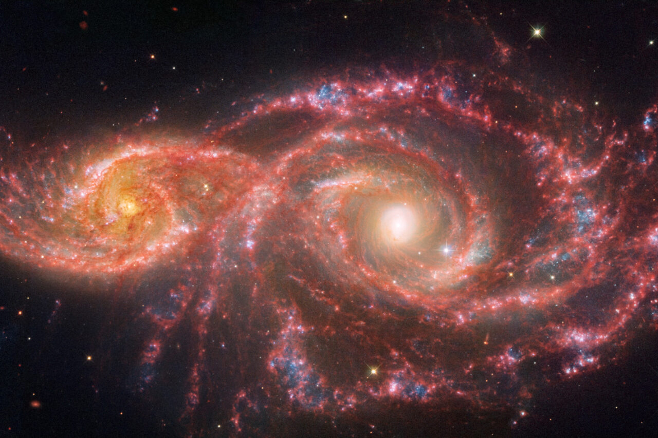 Ic 2163 And Ngc 2207