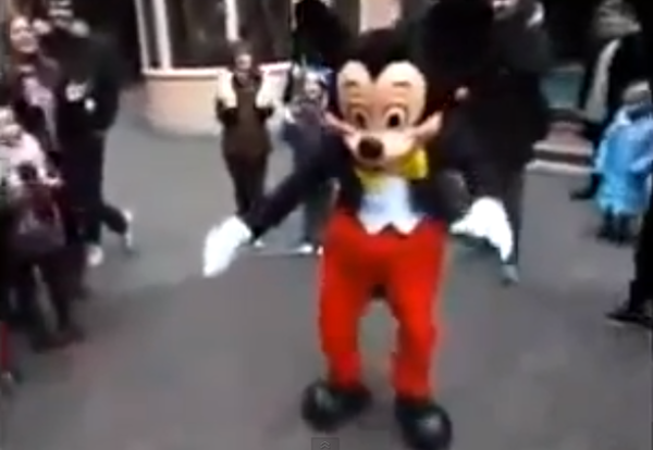 Mickey dance battle Mickey dance battle