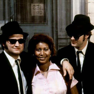 On the set of The Blues Brothers On the set of The Blues Brothers