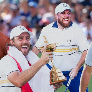 a collage of european ryder cup 2025 players a collage of european ryder cup 2025 players