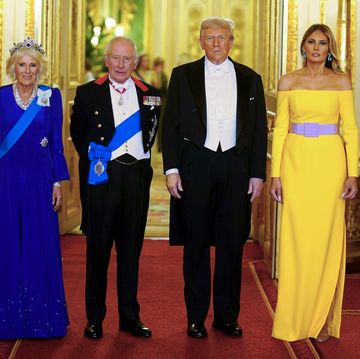 uk hosts president trump and first lady melania trump for state visit day two