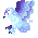 tiny animated pixel Spirit of Ice familiar