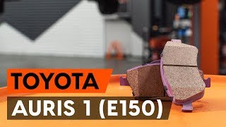 Wie Bremssättel TOYOTA AURIS (NRE15_, ZZE15_, ADE15_, ZRE15_, NDE15_) wechseln - Online-Video kostenlos