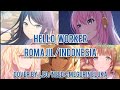 Hello, Worker cover by Leo/Need &amp; Megurine Luka | romaji/sub indonesia