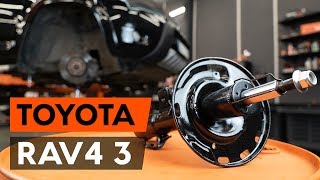 Montering Expansionskärl kylvätska TOYOTA RAV4: videoinstruktioner