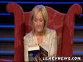 J. K. Rowling Midnight Reading of Harry Potter and the Death