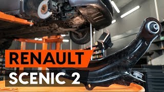 Wie RENAULT SCENIC 2 (JM) Querlenker vorderen / Achslenker vorderen wechseln [AUTODOC TUTORIAL]