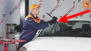 Guide: Så byter du vindrutetorkare, fram på TOYOTA AVENSIS 2 Т25