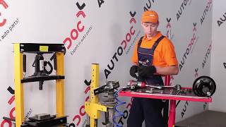 Sehen Sie sich unseren Video-Leitfaden, wie man Stoßdämpfer-Komplettsatz beim BMW 3 Compact (E36) austauschen kann