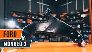 Steering column switch installation FORD MONDEO: video manual