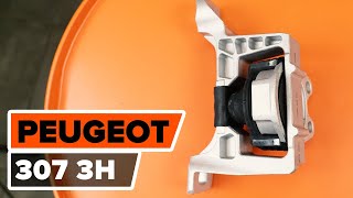 Montering Motorkuddar bak vänster CITROËN BERLINGO: videoinstruktioner