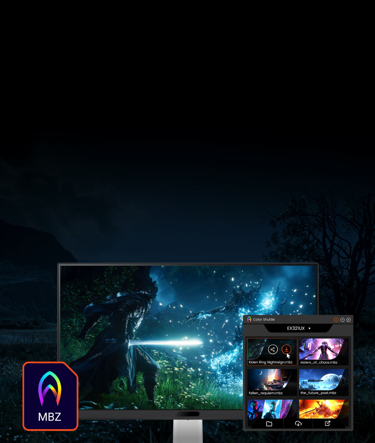 BenQ MOBIUZ Color Shuttle brings you the best game visuals of Elden Ring!