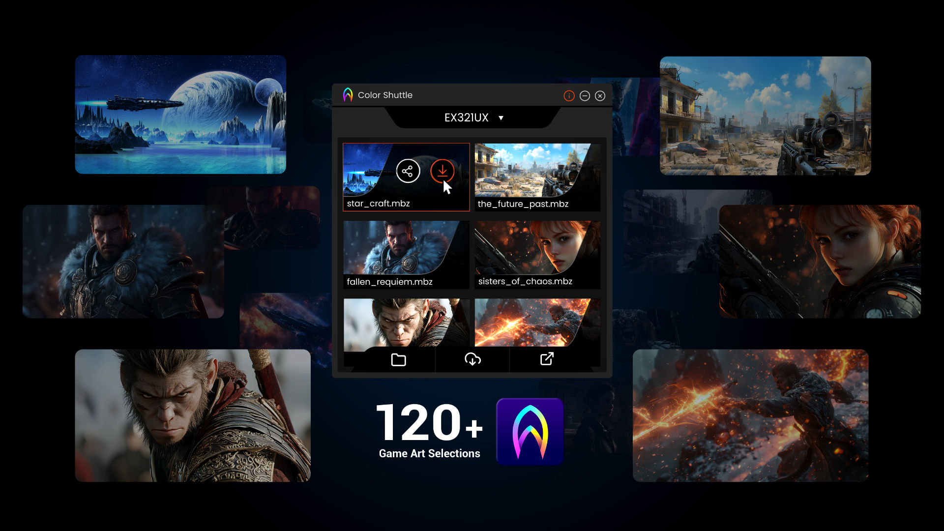 BenQ MOBIUZ Color Shuttle keeps up with gaming trends and redefines visual boundaries.