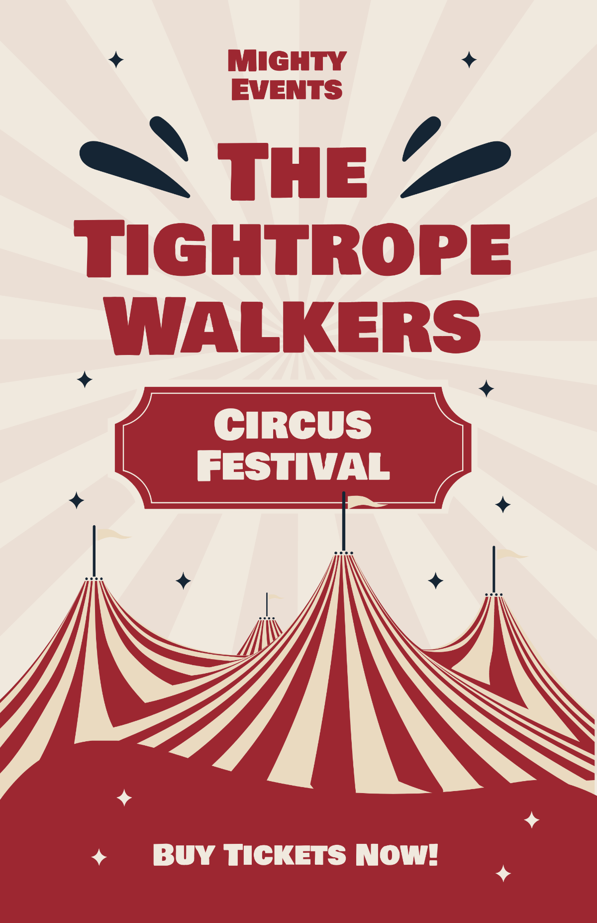 Free Vintage Circus Poster Template to Edit Online Free Vintage Circus Poster Template to Edit Online